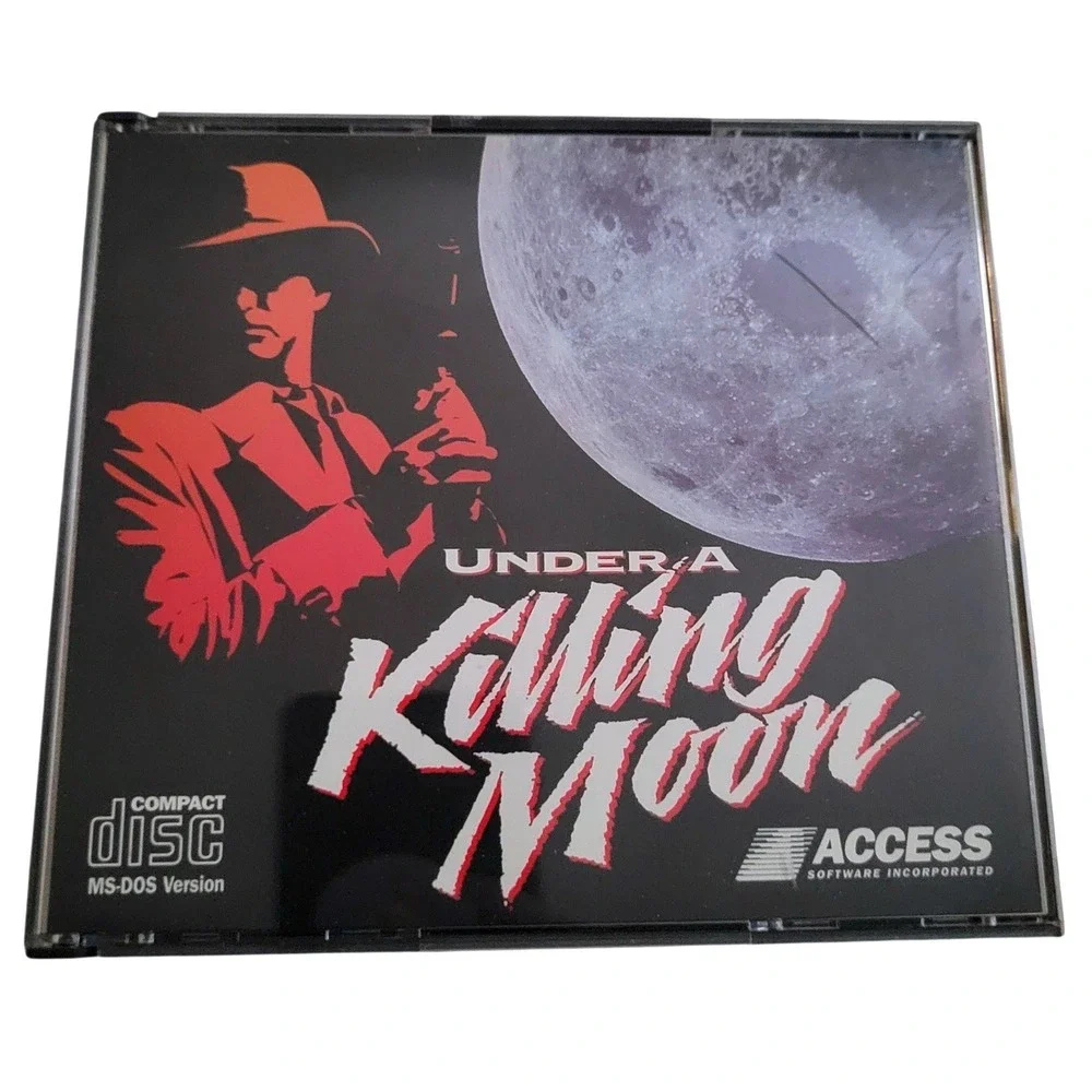 Under a Killing Moon PC Game MS DOS 1994 Vintage Tex Murphy Access 4 CD ROM